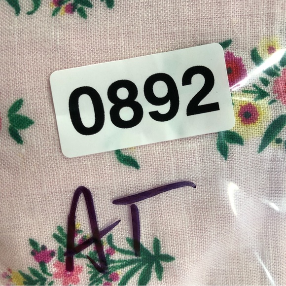 Ann Taylor 4 Floral Linen Blend Tie Waist Sheath Dress Pink 0892 - Picture 8 of 10